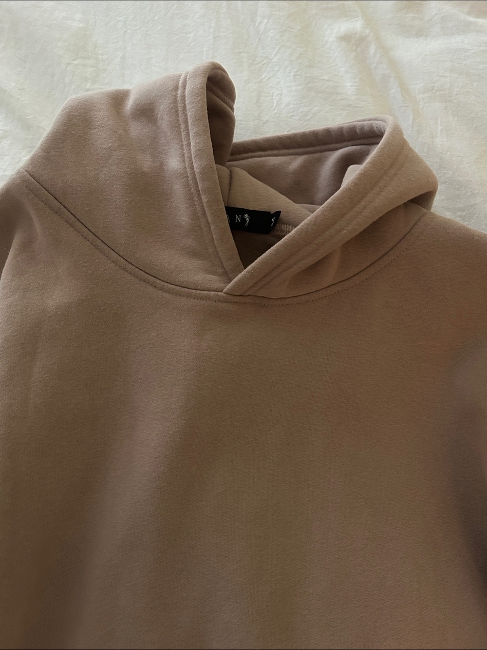 Taupe Hoodie - Picture 2 of 3